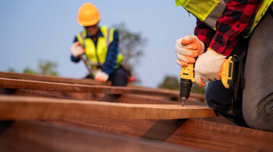 Professional residential roofers in Linn, WV